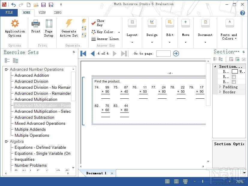 Math Resource,Math Resource Studio,制作数学题
