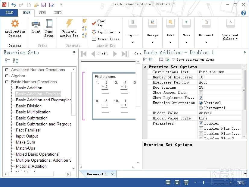 Math Resource,Math Resource Studio,制作数学题
